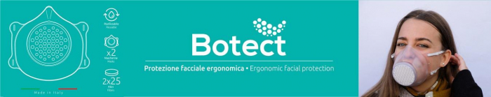 Masca de protectie cu filtru ( 2 masti + 50 filtre) BOTECT-big